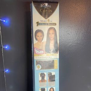 18 inch synthetic HAIR EXTENSIONS